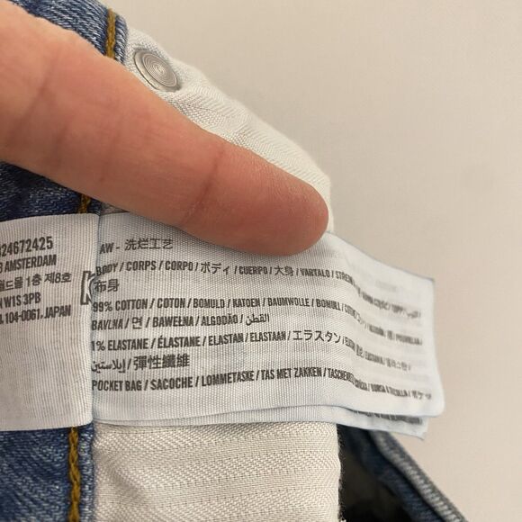 Abercrombie Fitch Jeans Women 25/0 Blue The 90s Straight Ultra High Rise - Picture 12 of 12